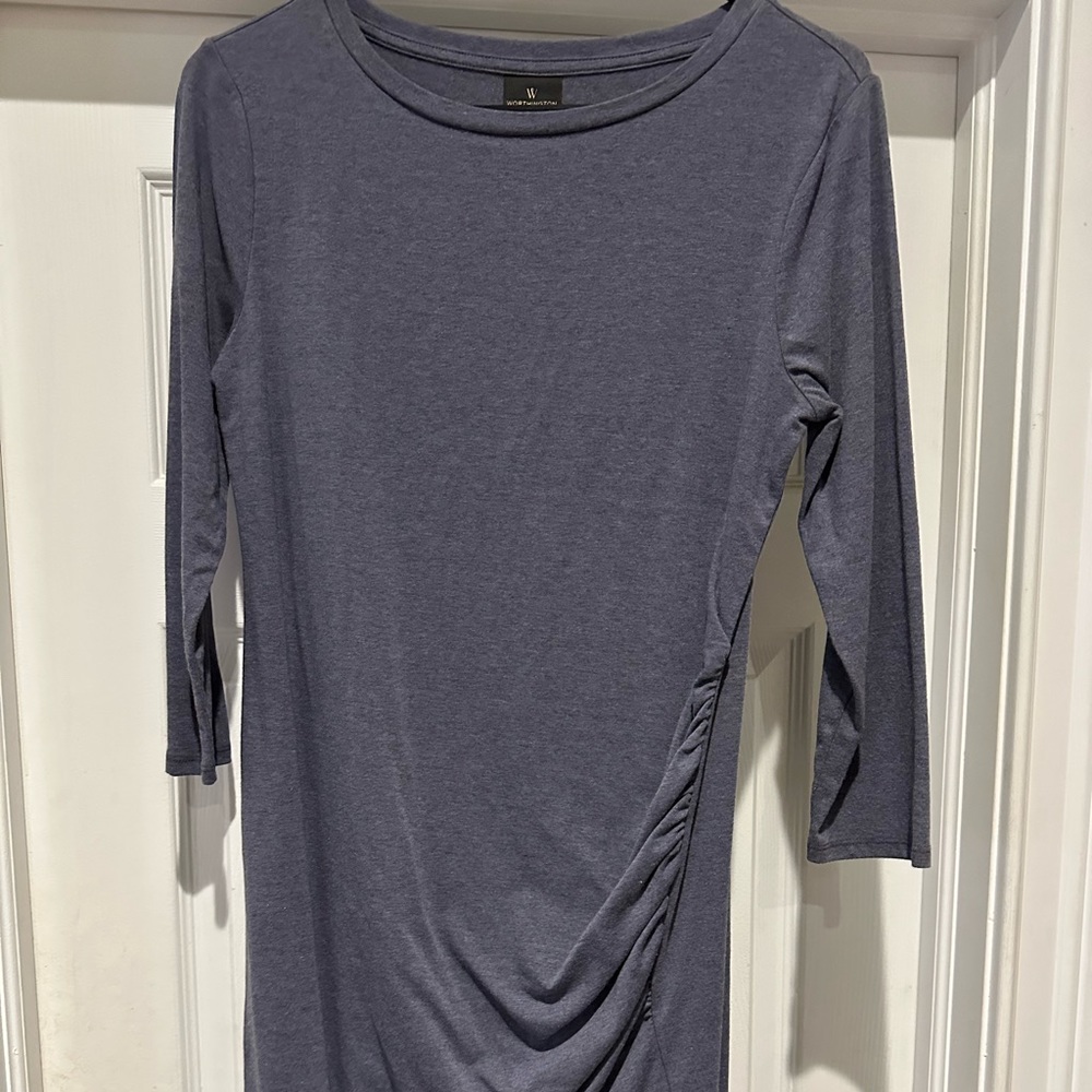 3/4sleeve jersey dress